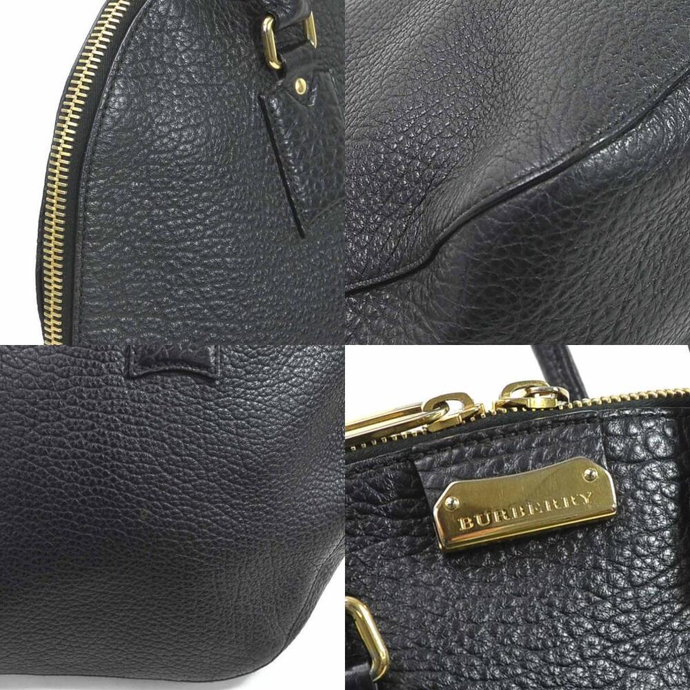 Burberry handbag leather black - Picture 3 of 5